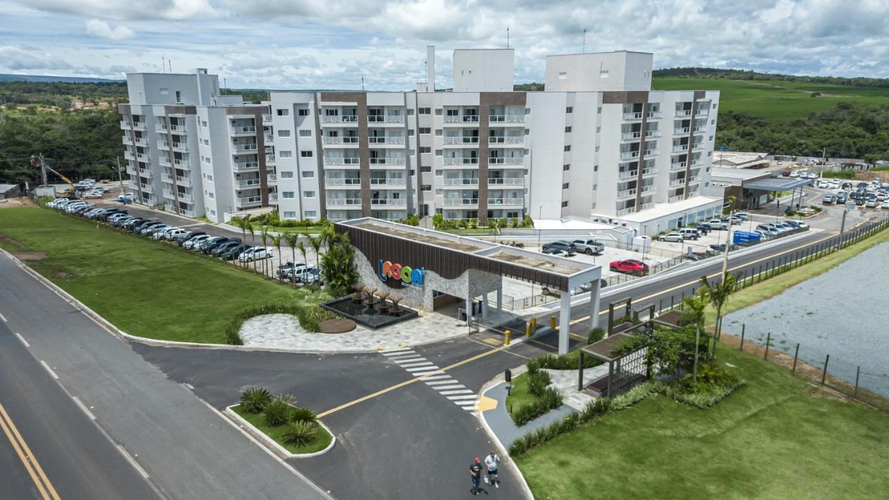 Lagoa EcoTowers Resort - Acesso gratuito ao Lagoa Termas Parque e Ecopraia Caldas Novas Exterior foto