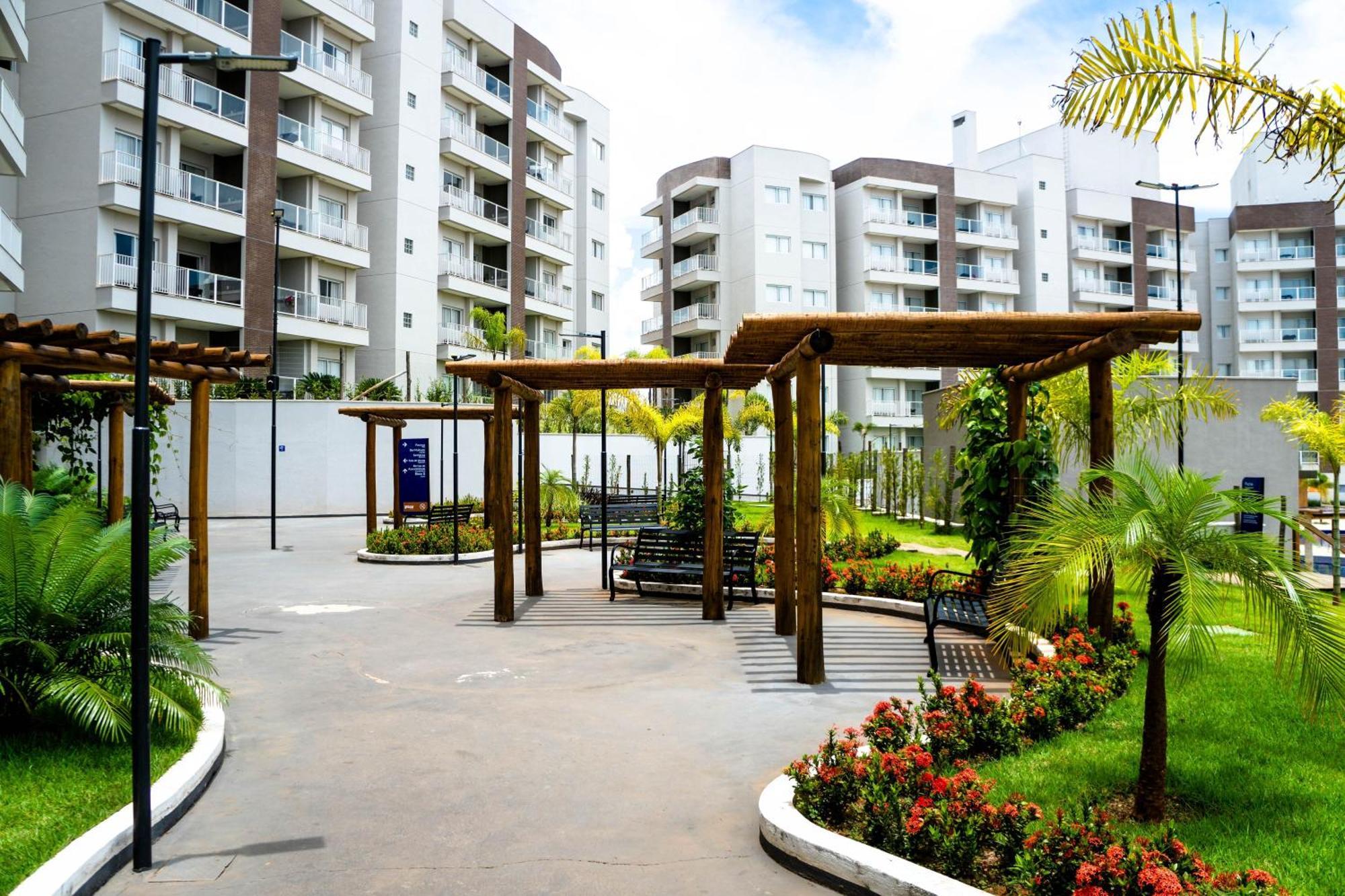 Lagoa EcoTowers Resort - Acesso gratuito ao Lagoa Termas Parque e Ecopraia Caldas Novas Exterior foto